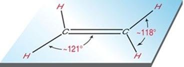 sp2 hybridization and trigonal planar geometry