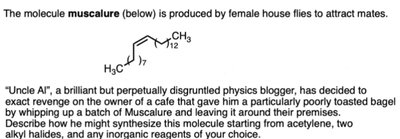 Muscalure synthesis from acetylene
