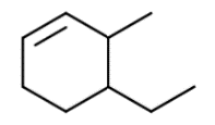cycloalkene structure for naming