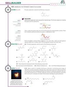 SkillBuilder: Assembling the systematic name of an alkane