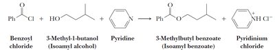 Alcoholysis with pyridine as base