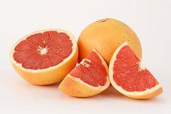 Grapefruit, source of naringin, a phenolic compound