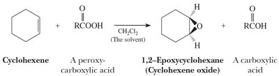 Epoxidation of cyclohexene