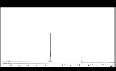 1H NMR spectrum of phenylacetic acid
