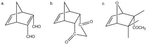 Diels-Alder reaction starting materials