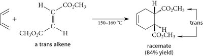 Stereochemistry with diene substituents