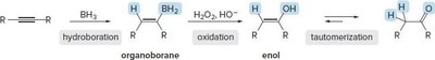 Hydroboration–oxidation mechanism