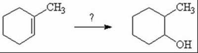 Alkene to alcohol transformation
