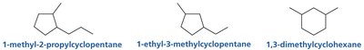 Cycloalkane shapes