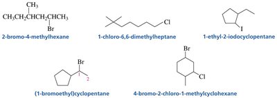 Cycloalkane with substituent