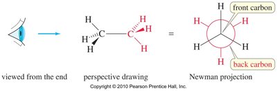 Newman projection explanation