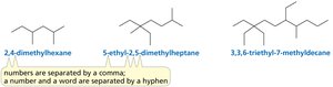 Multiple substituents