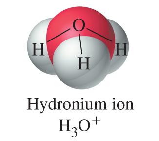 Hydronium ion H3O+
