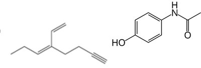 Alkyne and aromatic structures