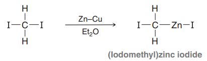 Preparation of (iodomethyl)zinc iodide