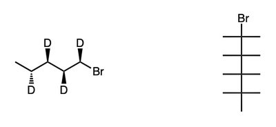 Deuterium-labeled compound and brominated hydrocarbon