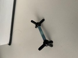 Molecular model of ethane