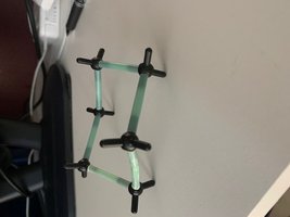 Cyclohexane molecular model