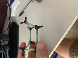 Boat conformation of cyclohexane