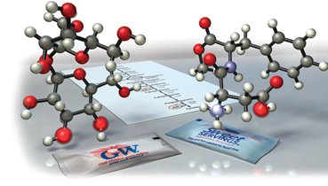 Molecular shapes and artificial sweeteners, illustrating the importance of molecular geometry