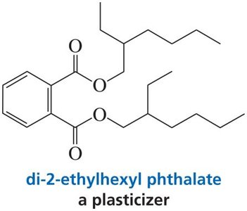Structure of a plasticizer