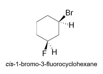 cis-1-bromo-3-fluorocyclohexane nomenclature