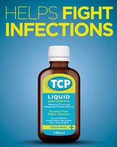TCP antiseptic bottle