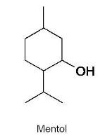 Estructura de mentol