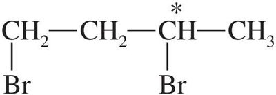 Structure of 1,3-dibromobutane
