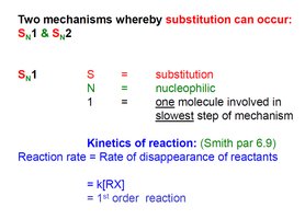 SN1 mechanism