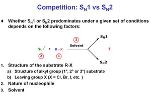 Leaving group structure