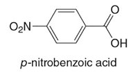 Oxidation to p-nitrobenzoic acid