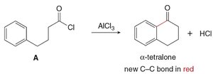 Friedel–Crafts acylation example