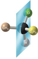 Molecule without a plane of symmetry (chiral)