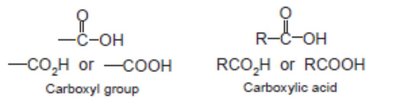Examples of carboxylic acids