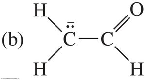 Resonance forms with negative charge on carbon or oxygen