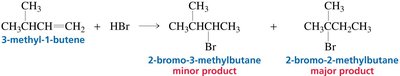Carbocation rearrangement via 1,2-hydride shift