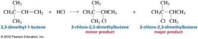 Carbocation rearrangement via 1,2-methyl shift