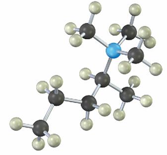 3D structure of a quaternary ammonium compound