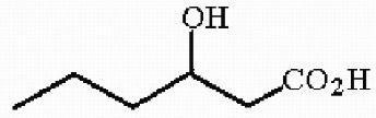 hydroxyhexanoic acid structure