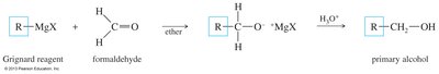 Synthesis of primary alcohol from formaldehyde