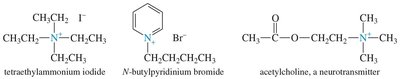 Examples of quaternary ammonium salts