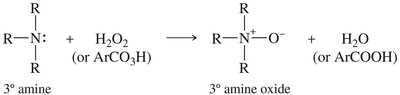 Preparation and reactivity of amine oxides