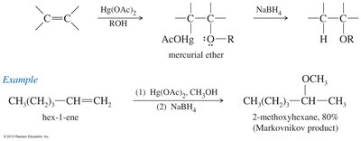 Alkoxymercuration-demercuration reaction