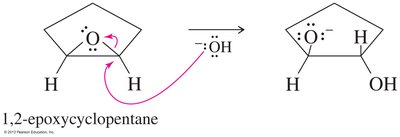 Base-catalyzed epoxide opening