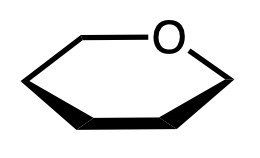 Pyranose ring structure