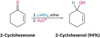 Mechanism of carbonyl reduction to alcohol