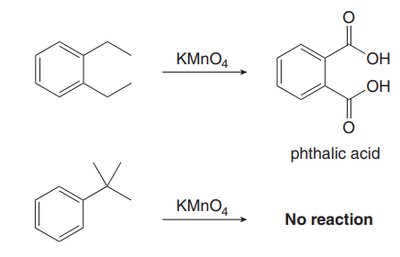 Resonance structures for benzylic radical