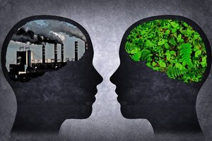 Environmental impact illustration
