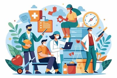 Occupational health pyramid